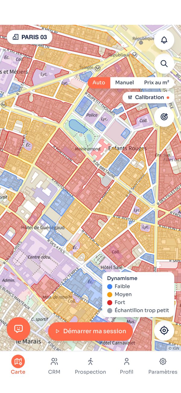 Zones de dynamisme